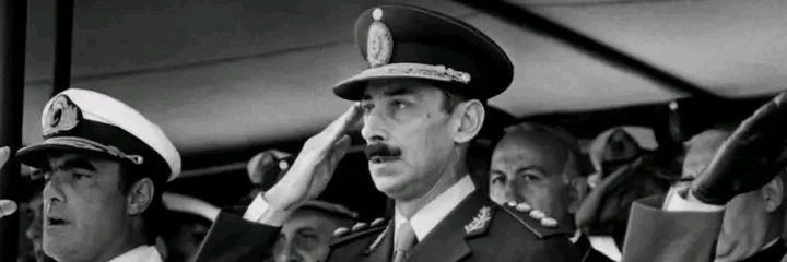 Jorge Rafael Videla's banner
