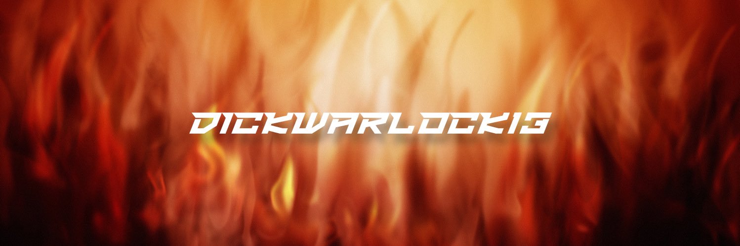 Dick Warlock's banner