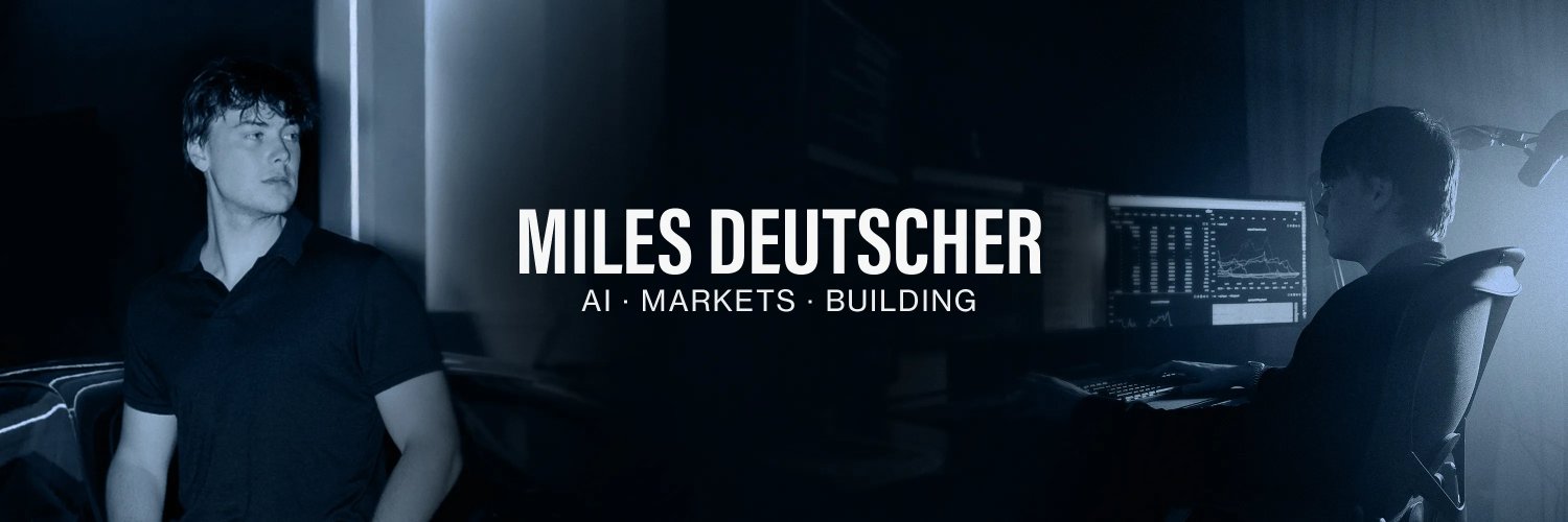 Miles Deutscher's banner