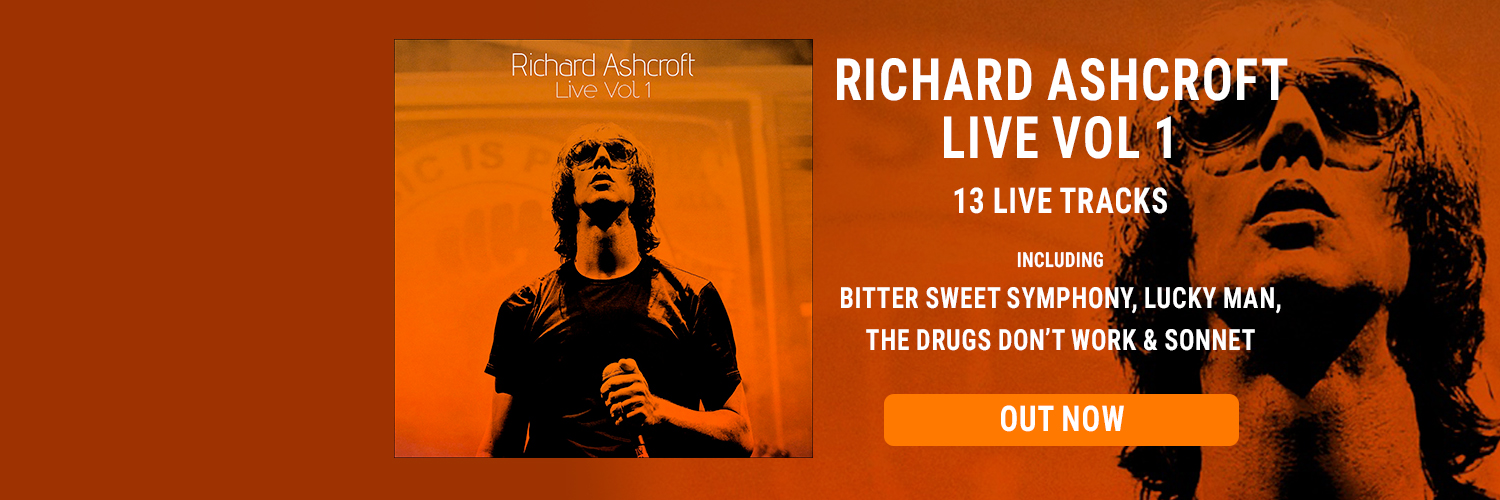 Richard Ashcroft's banner