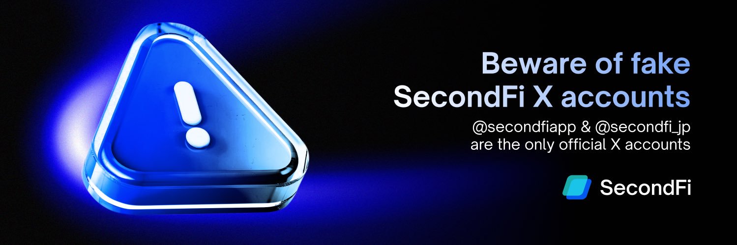 SecondFi's banner