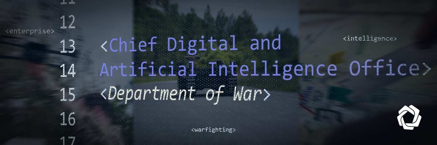 DoW Chief Digital & AI Office's banner