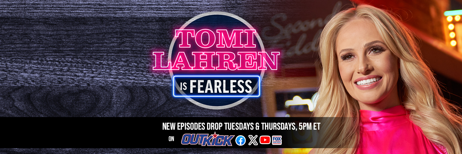 Tomi Lahren is Fearless's banner