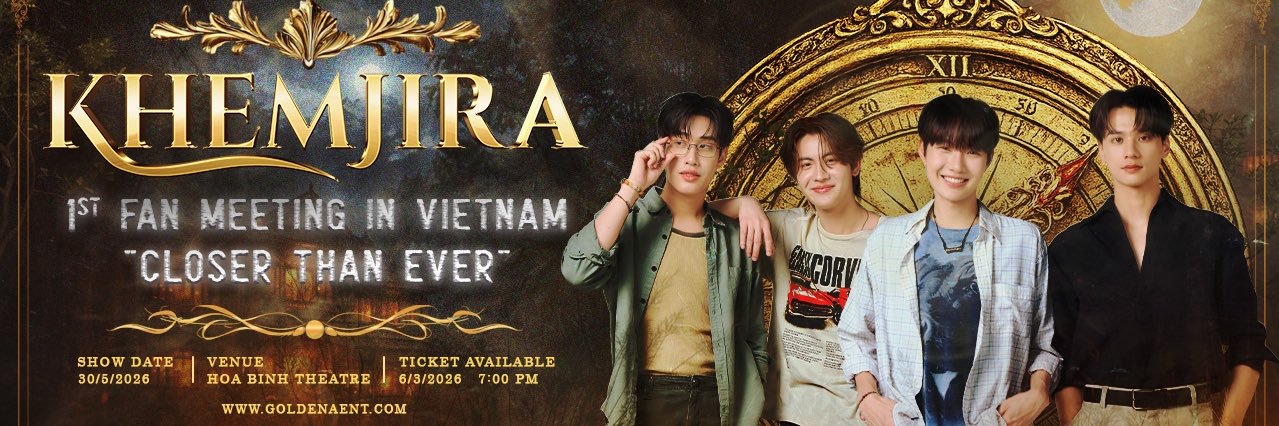 Golden A Viet Nam's banner