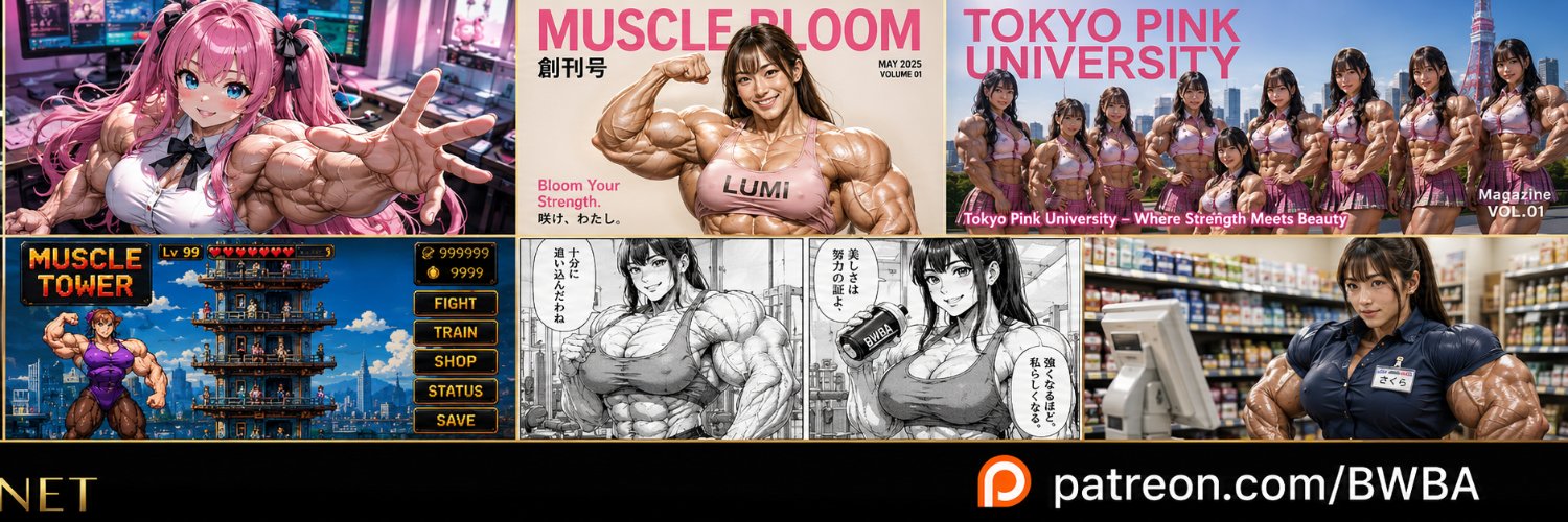 BWBA | Muscle Girl AI Art's banner
