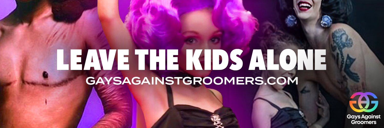 Gays Against Groomers's banner