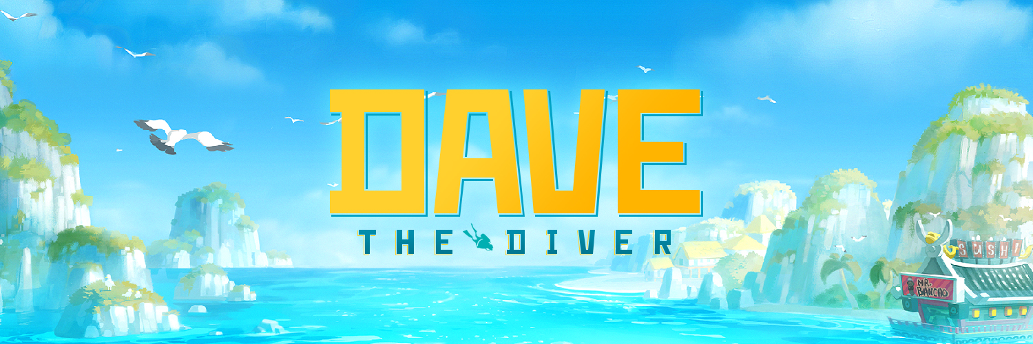 DAVE THE DIVER's banner