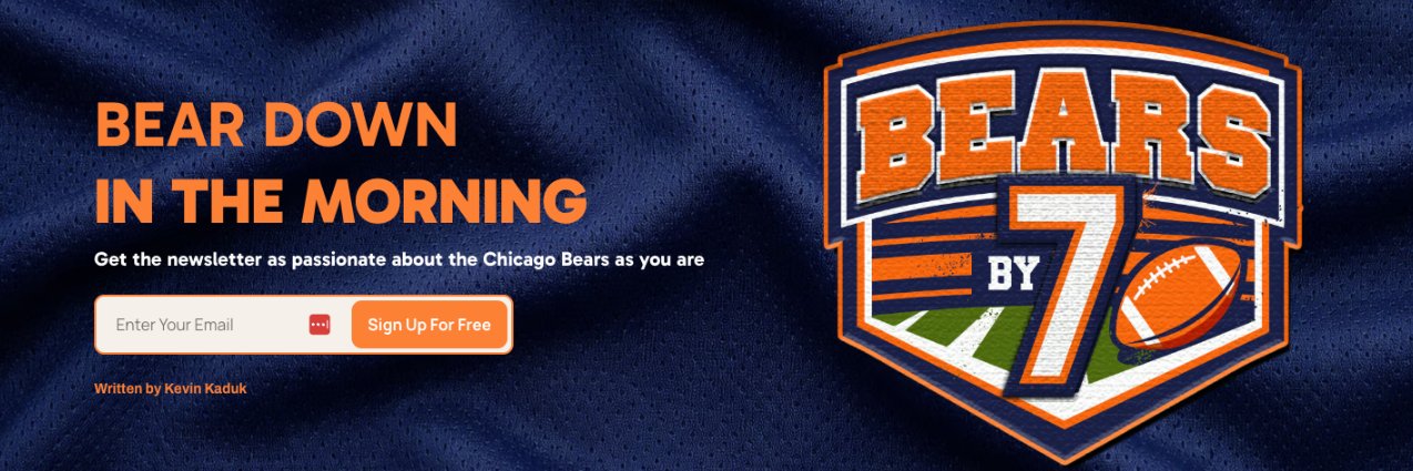 Kevin Kaduk | Bears By 7's banner