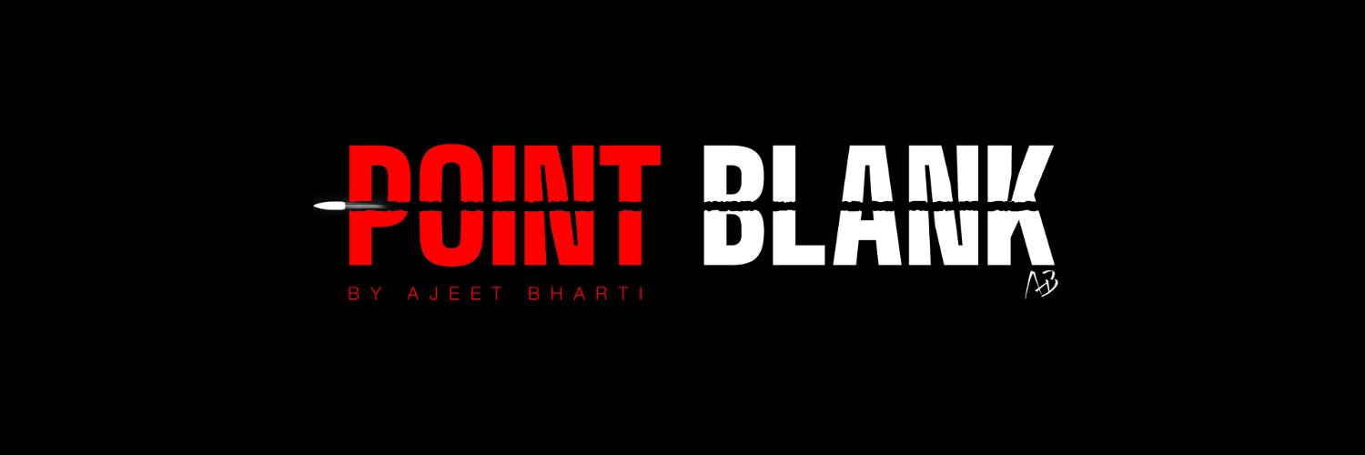 Ajeet Bharti | Point Blank's banner