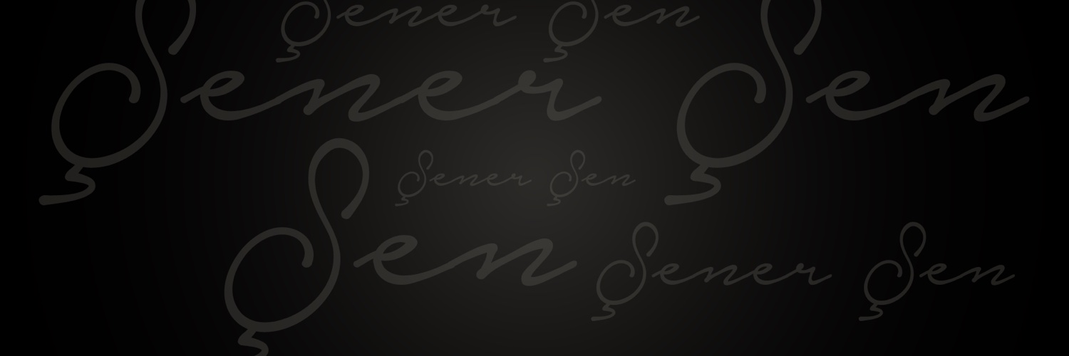 Şener Şen's banner
