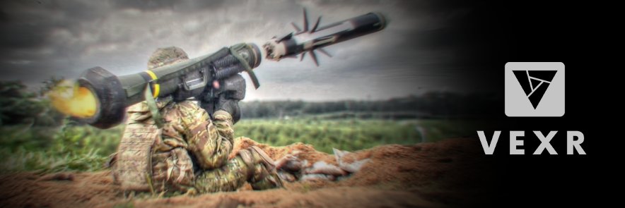 VEXR's banner