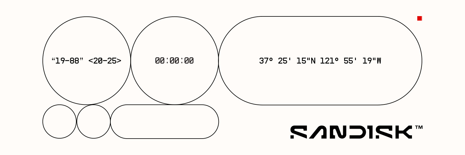 Sandisk's banner