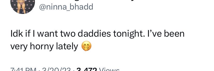 NINNA BHADD🤤🍍💦's banner