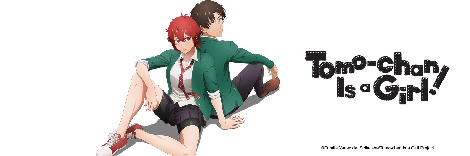 Tomo-chan Is a Girl!'s banner