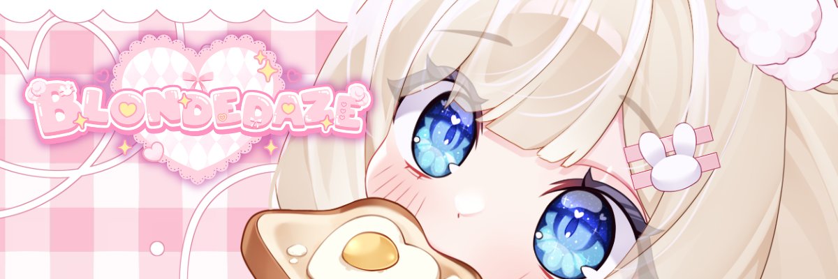 Blondedaze 🎀🐇's banner