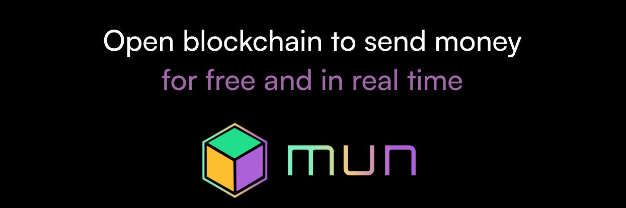 MUN ⚛️ The Remittance Blockchain's banner