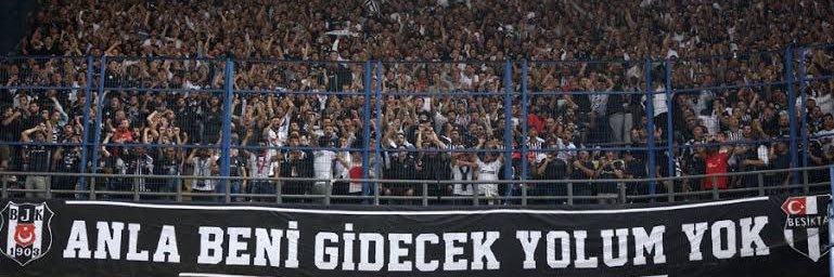 BJK Deplasman's banner