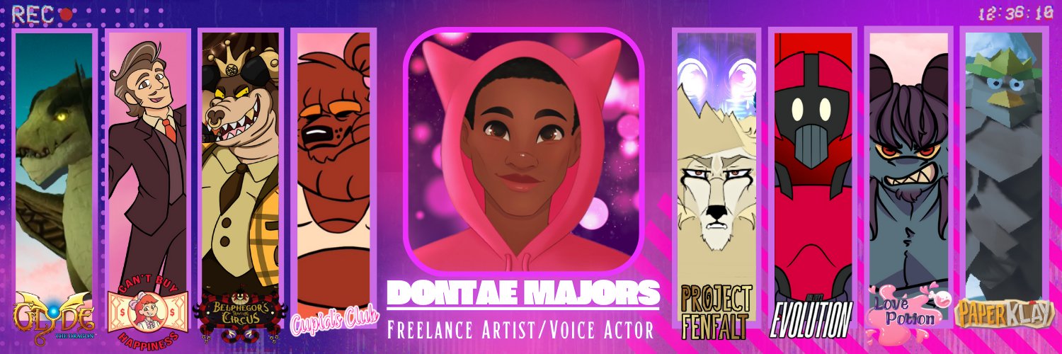 Dontae Majors | Voice Actor's banner