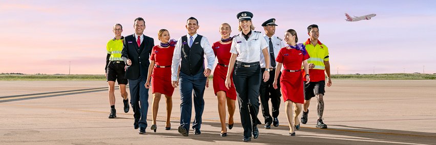 Virgin Australia's banner