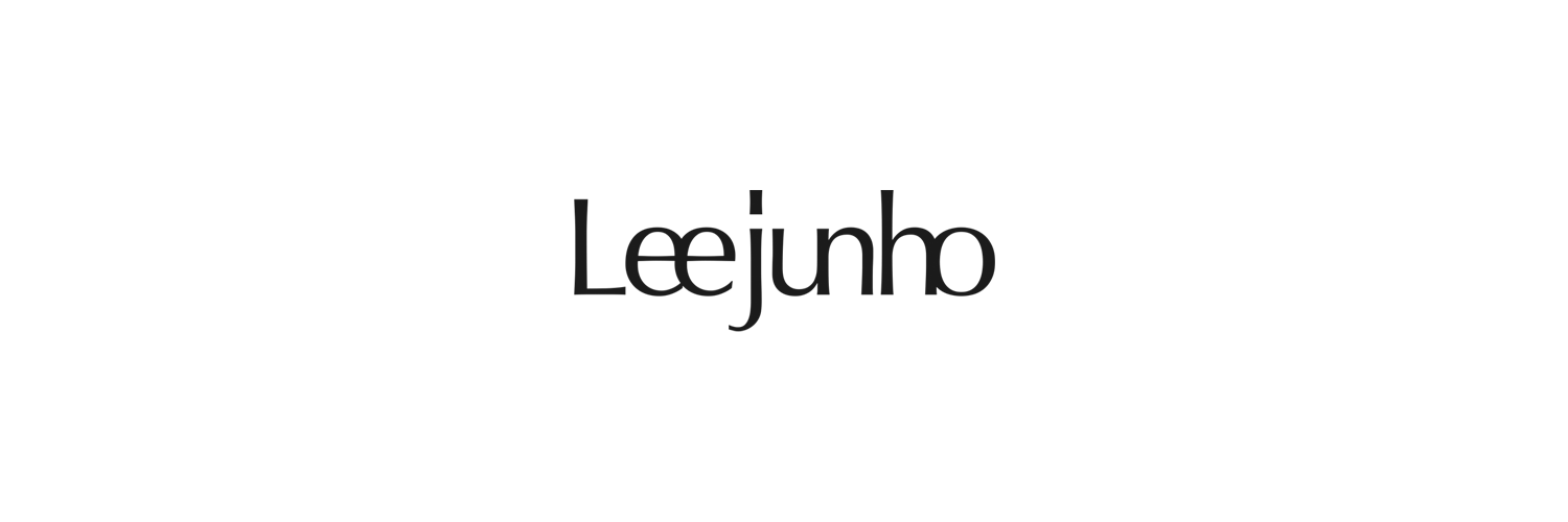 LEE JUNHO Official's banner