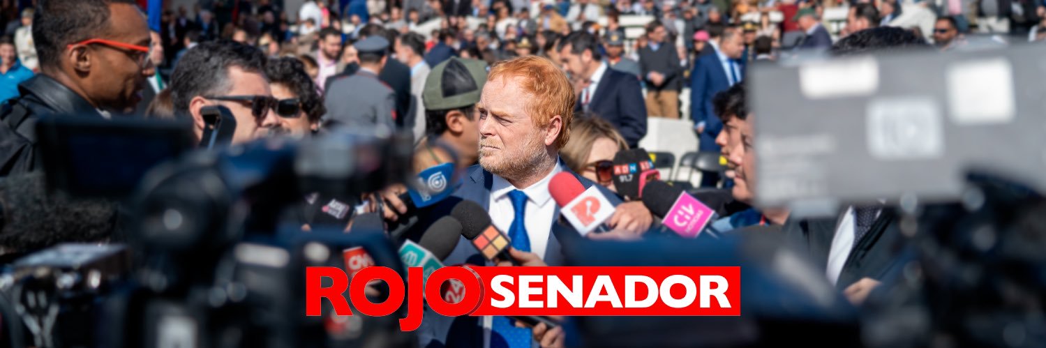Rojo Edwards Senador RM's banner
