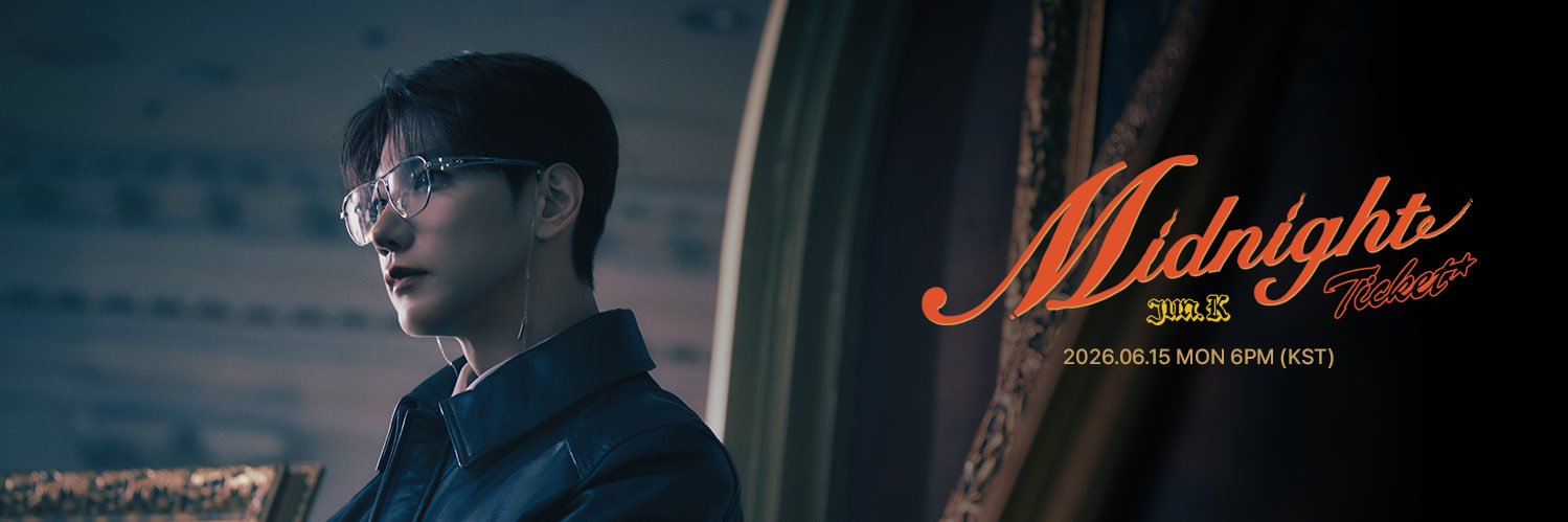 JUN. K Official's banner