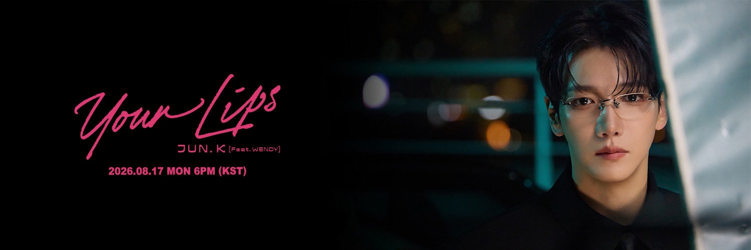 JUN. K Official's banner