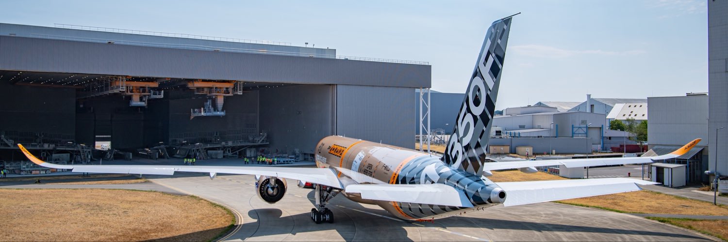 Airbus's banner