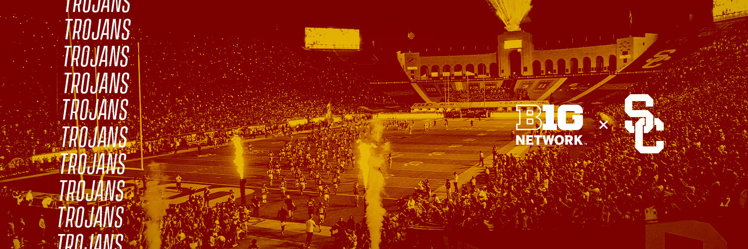 USC on BTN's banner