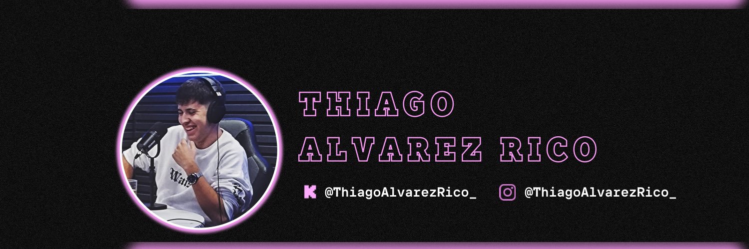 Thiago Alvarez Rico's banner