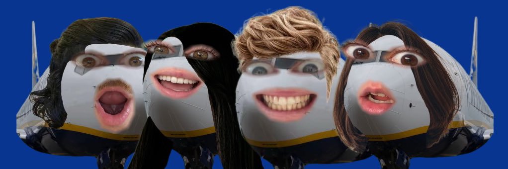 Ryanair's banner