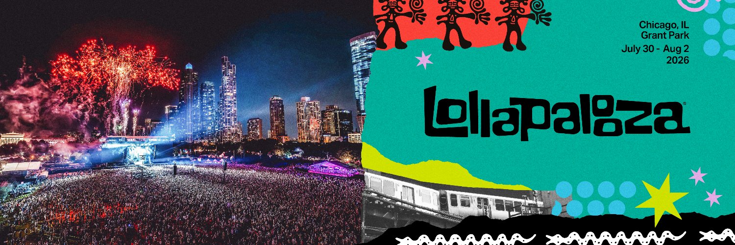 Lollapalooza's banner