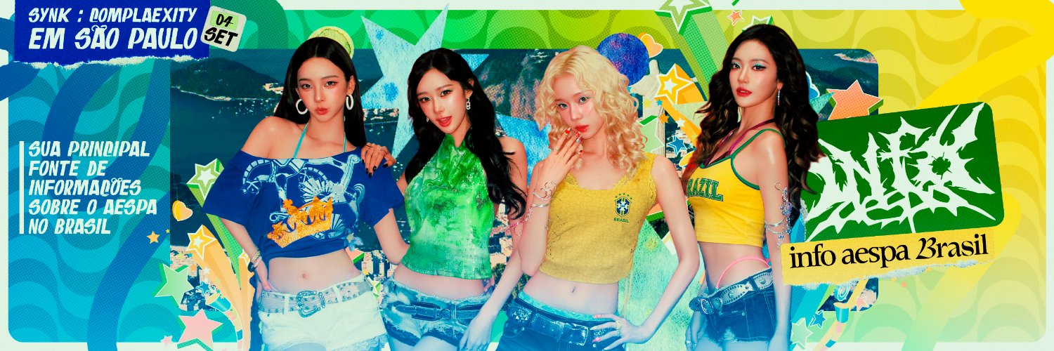 info aespa Brasil's banner