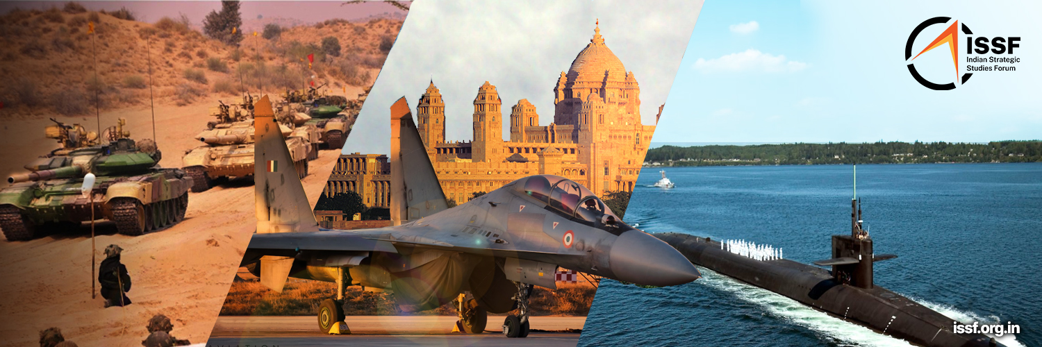 Indian Strategic Studies Forum's banner