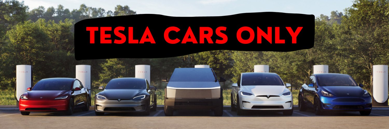 TESLA CARS ONLY⚡️'s banner