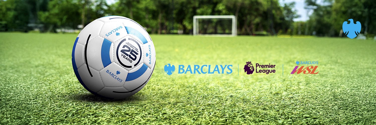 Barclays Football's banner