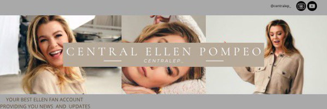 Central Ellen Pompeo's banner