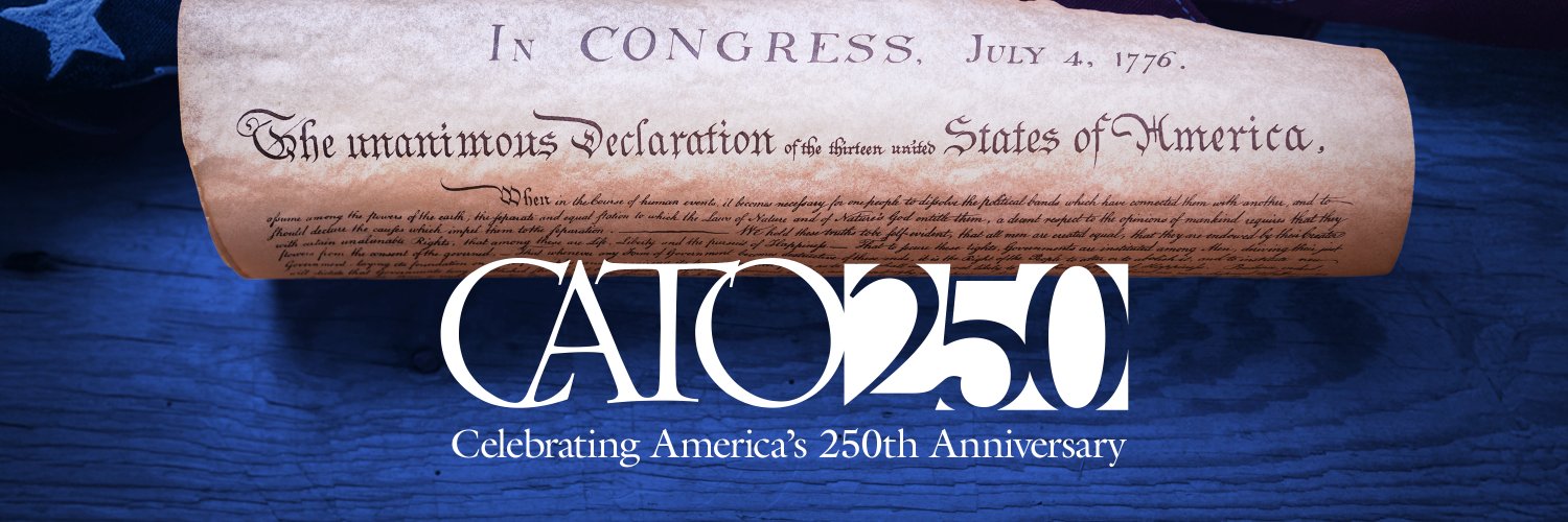 Cato Institute's banner
