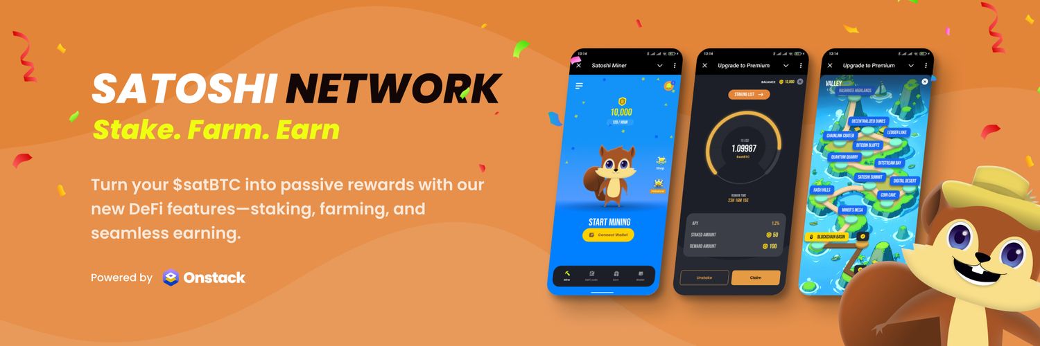 Satoshi Network | by Onstack's banner