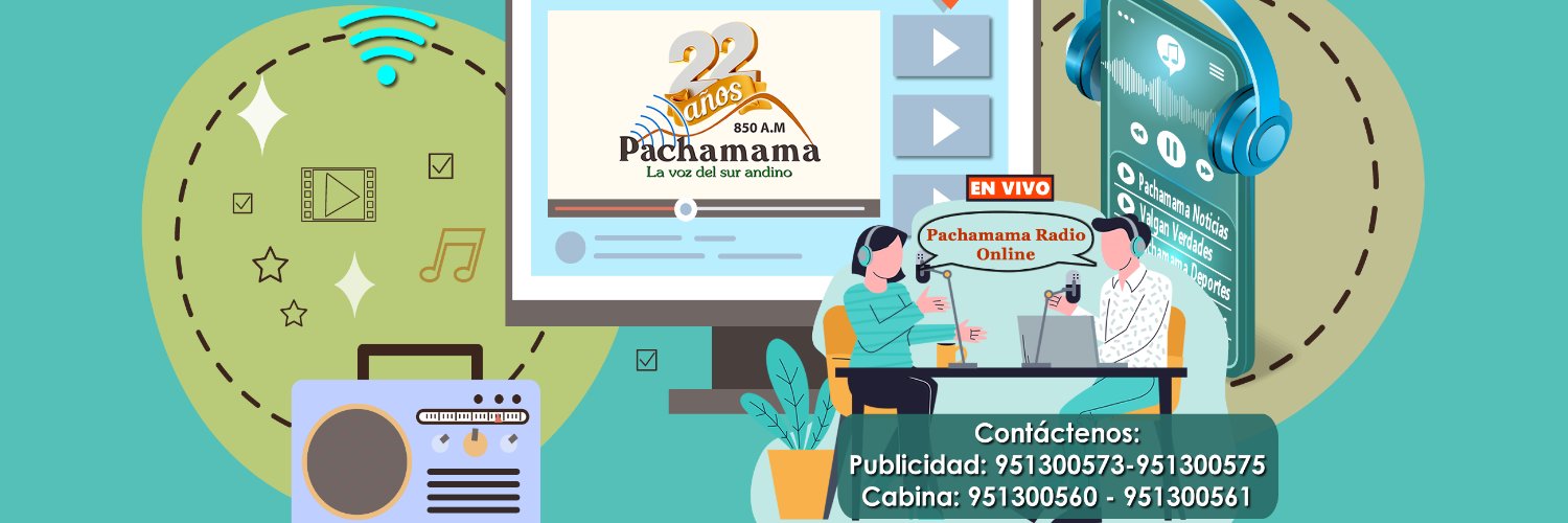 Pachamama Radio's banner