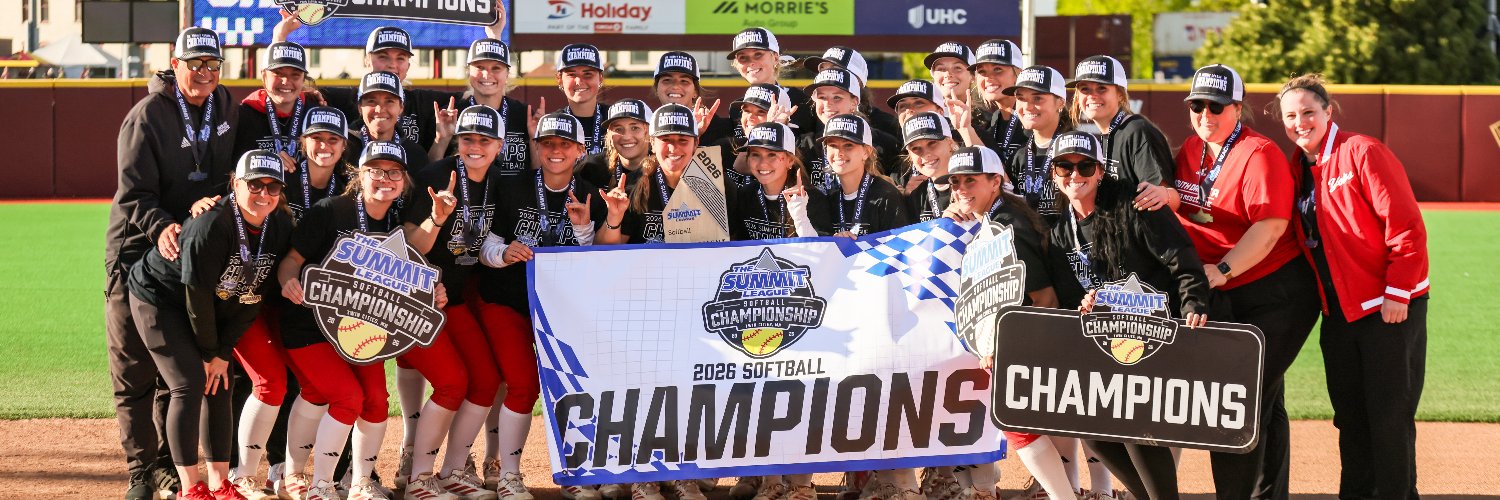 South Dakota Softball's banner