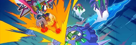 Mega Man weapons are AWESOME's banner