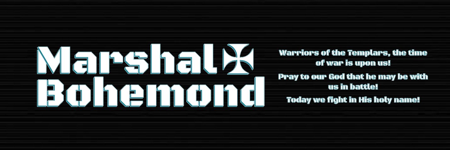 Marshal Bohemond ⚔️⛨ | Space Crusader Vtuber's banner