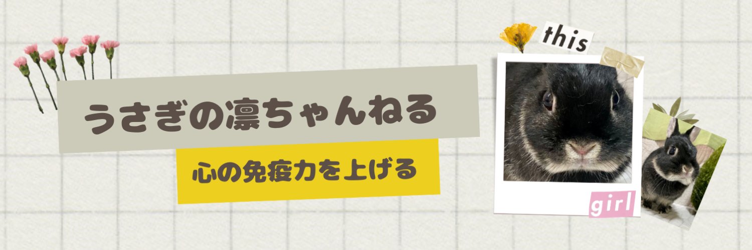 うさぎの凛🐰心の処方箋's banner