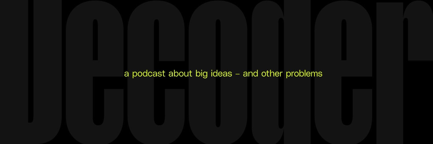 Decoder Podcast's banner