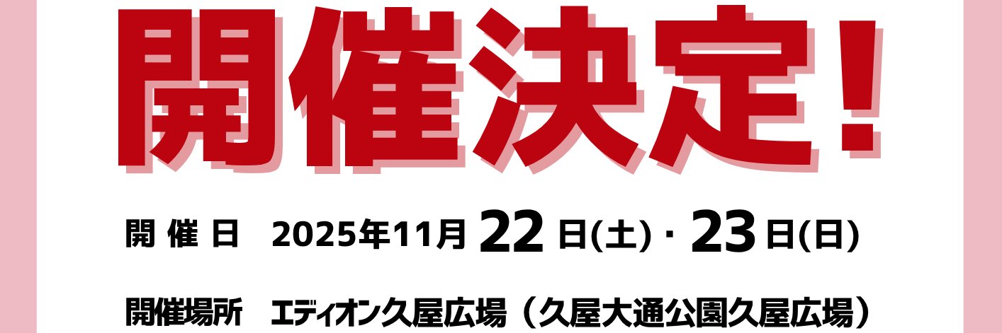 韓国フェスティバル2025 in 名古屋 実行委員会's banner
