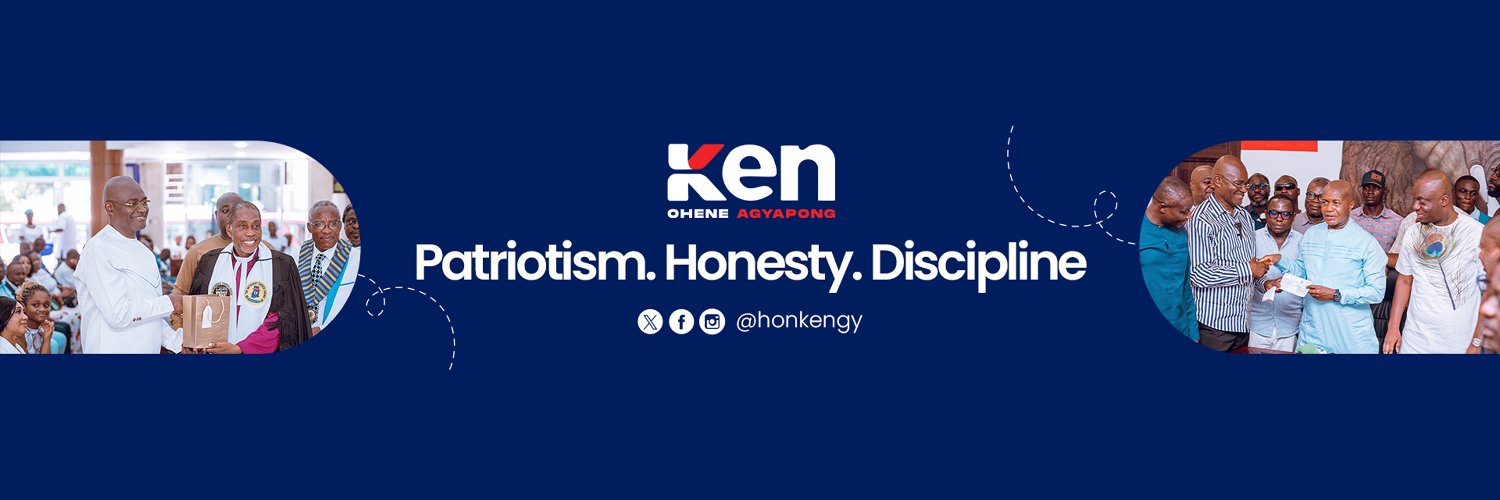 Ken O. Agyapong's banner