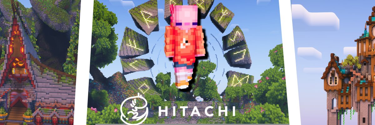 Hitachi's banner