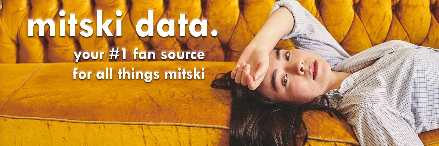 mitski data's banner
