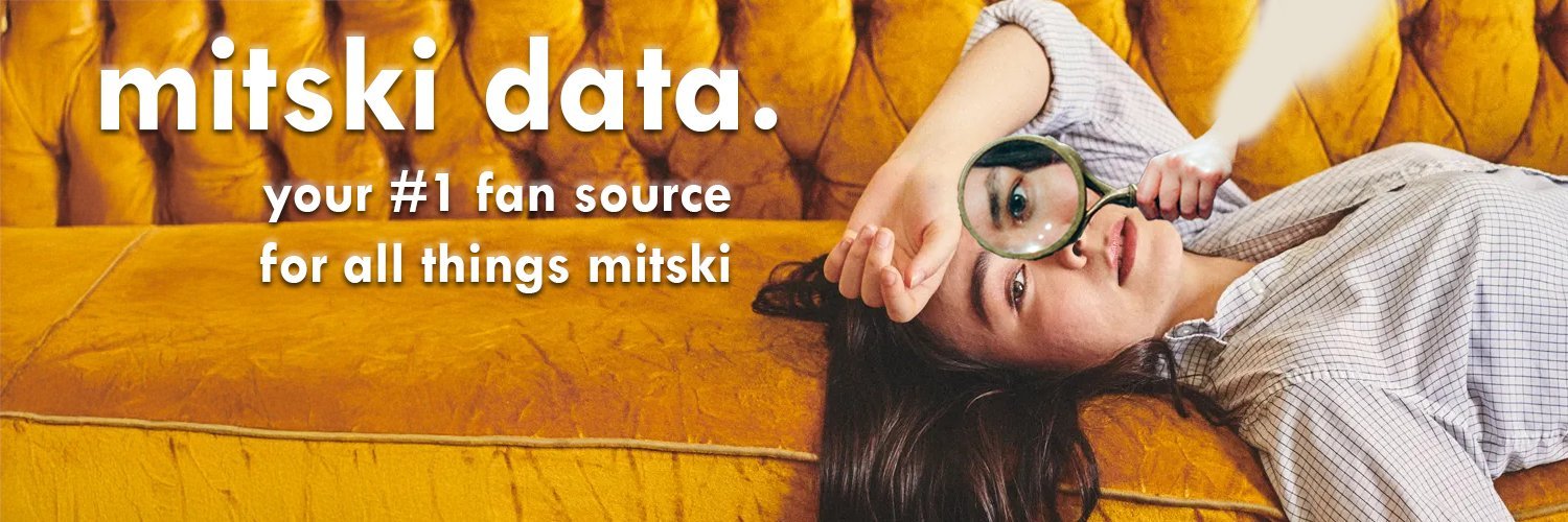mitski data's banner